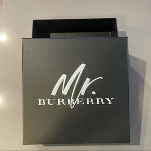 Mr Burberry Box 9”x9”